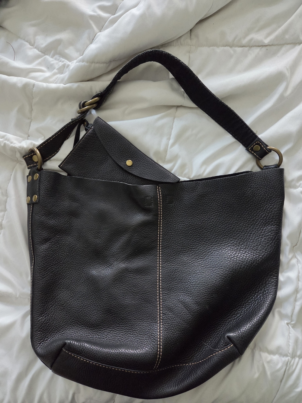 Lucky Brand Leather Shoulder Bag